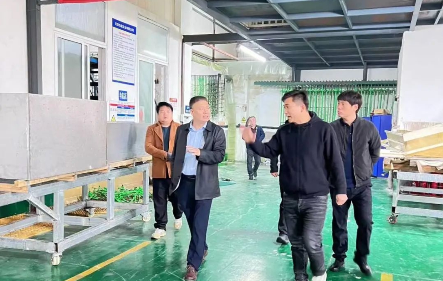 精准对接靠前服务|园区领导深入重点企业调研，推动营商环境跃升(图4)