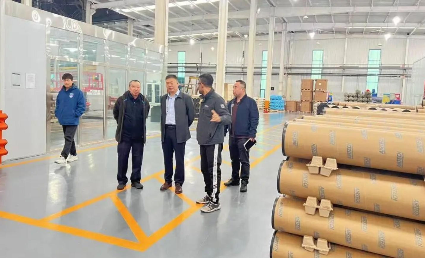 精准对接靠前服务|园区领导深入重点企业调研，推动营商环境跃升(图1)